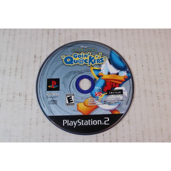 Disney's Donald Duck: Goin' Quackers (Sony PlayStation 2, 2000) Disc Only Tested - Picture 1 of 6